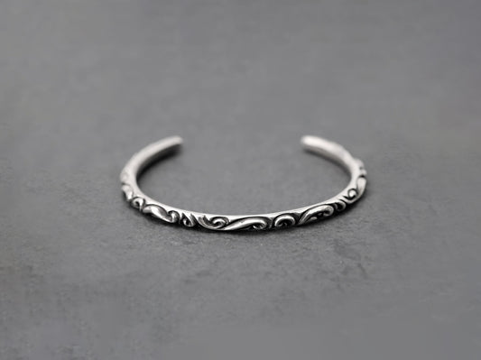 Scroll Bangel Bracelet