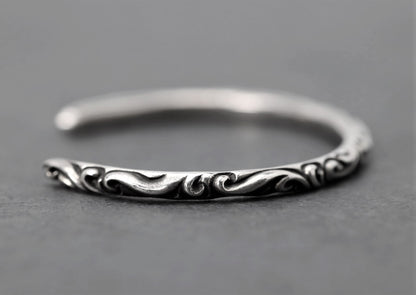 Scroll Bangel Bracelet