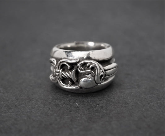 Chrome Hearts] Chrome Hearts Spacerling No. 21.5 Ring / Ring Silver 9 –  KYOTO NISHIKINO