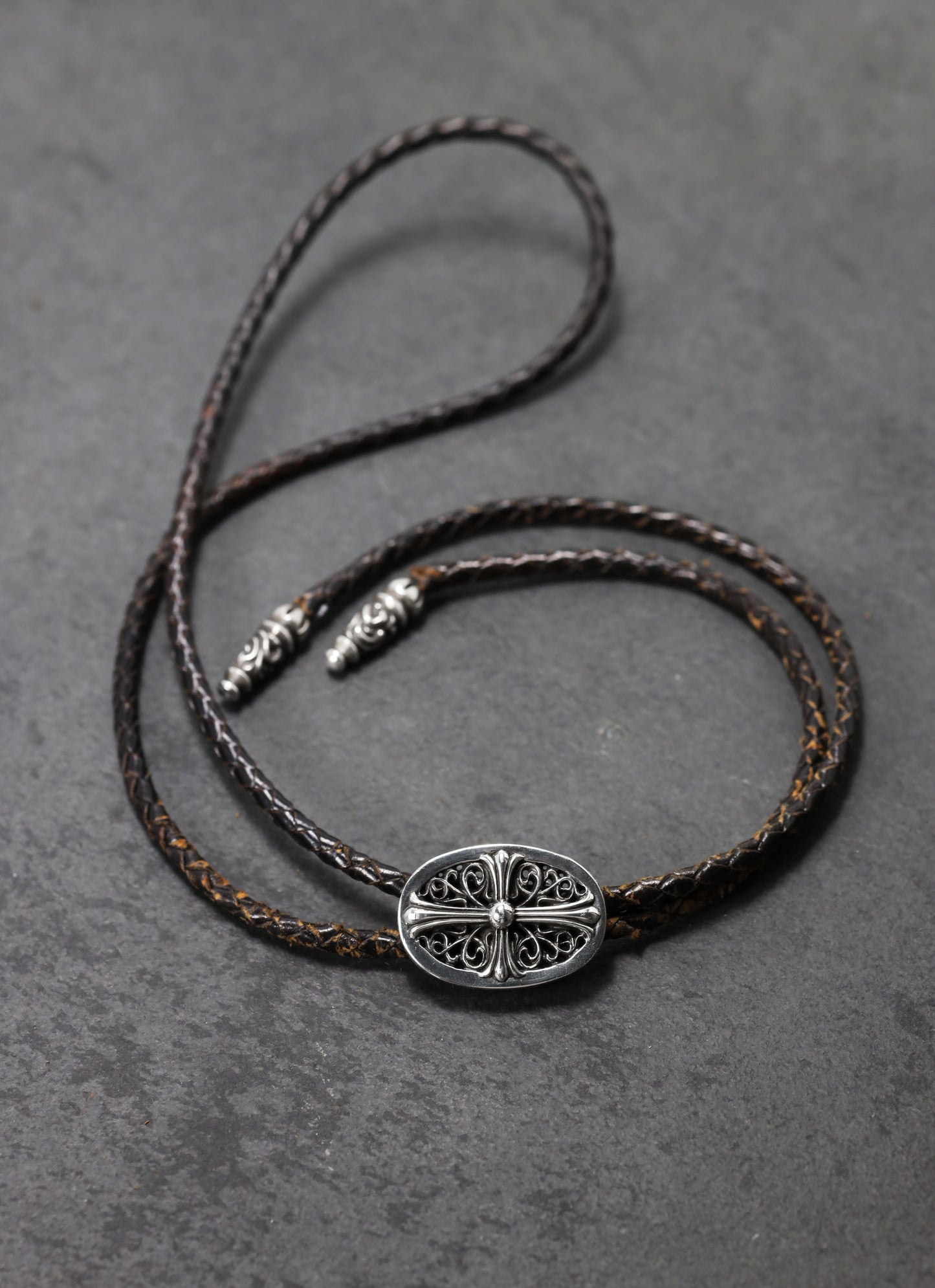 Classic Oval Cross Bolo Tie – Rising Sun Archive